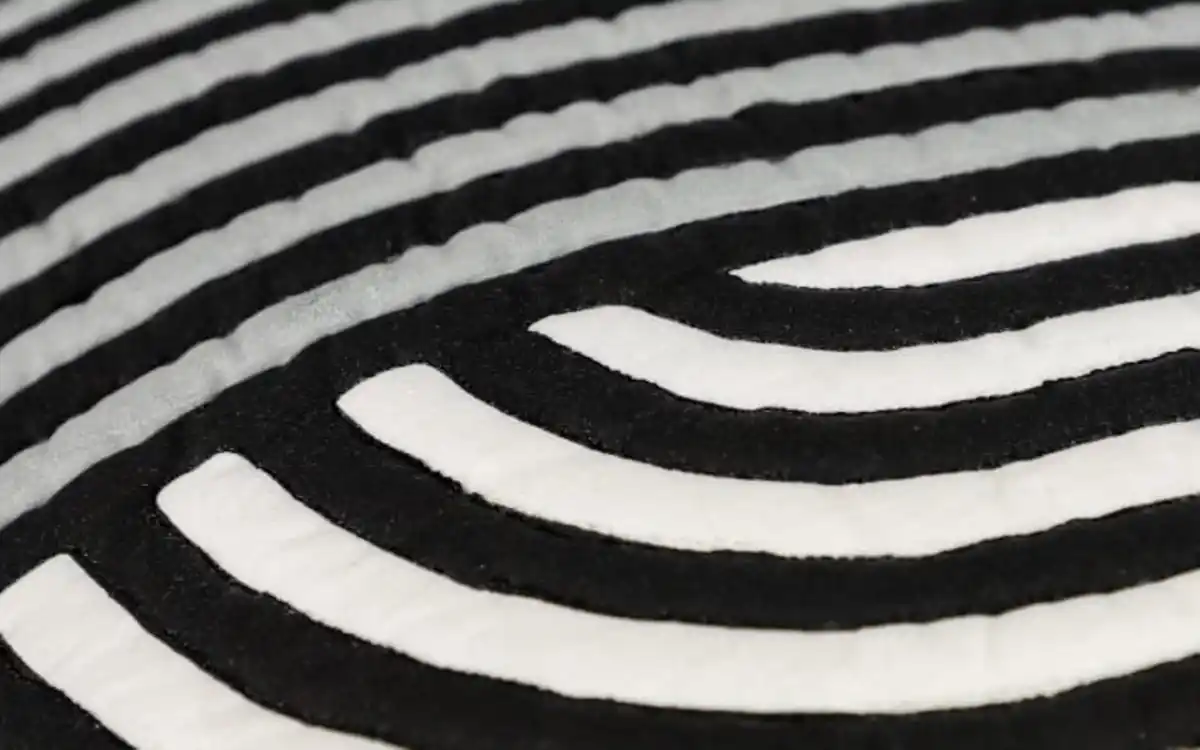 Bild 4 von Zierkissenhülle Arcs, grau, 40 x 60 cm