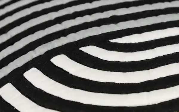 Bild 4 von Zierkissenhülle Arcs, grau, 40 x 60 cm