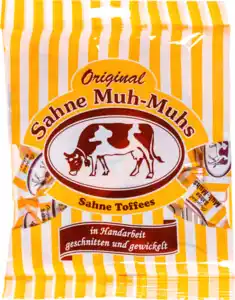 Original Sahne Muh-Muhs Sahne Toffees, 215 g