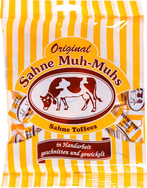 Bild 1 von Original Sahne Muh-Muhs Sahne Toffees, 215 g