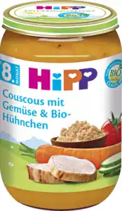 HiPP Bio Couscous mit Gemüse & Bio-Hühnchen, 220 g