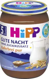 HiPP Bio Gute Nacht Haferbrei pur, 190 g