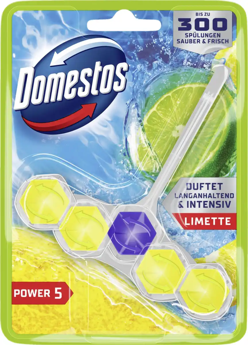 Bild 1 von Domestos Power 5 WC-Stein Limette, 50 g