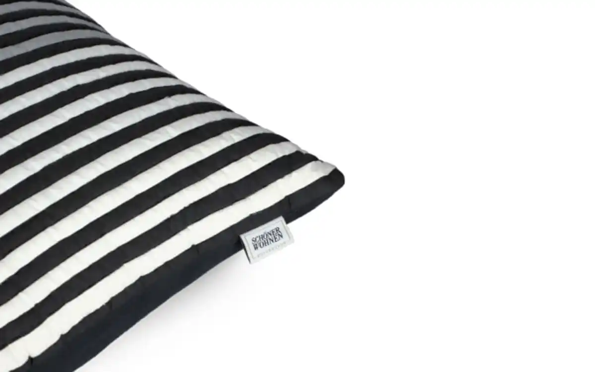 Bild 3 von Zierkissenhülle Arcs, grau, 40 x 60 cm