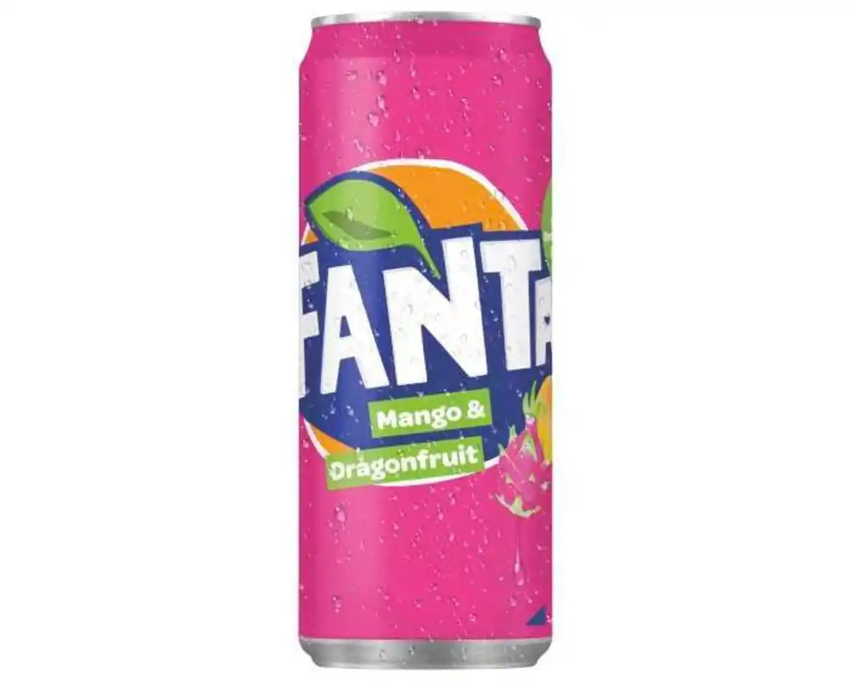 Bild 1 von Fanta Mango & Drachenfrucht Dose 330 ml Einweg