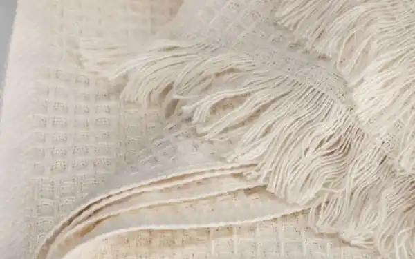 Bild 3 von Plaid Waffle, offwhite, 140 x 200 cm