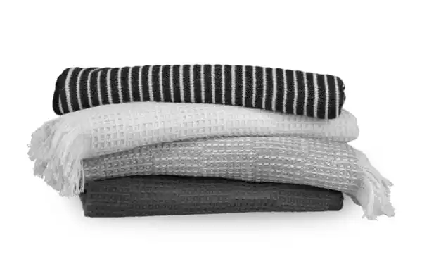 Bild 4 von Plaid Waffle, anthrazit, 140 x 200 cm