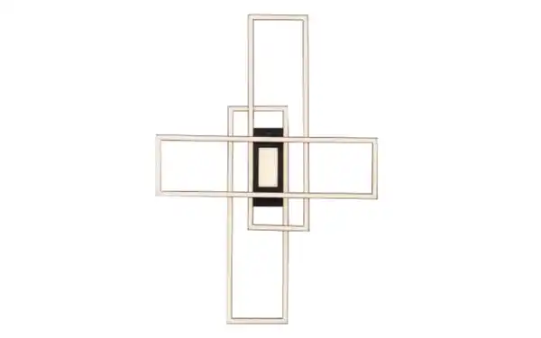 Bild 2 von LED-Deckenleuchte Asmin, schwarz, 99 cm