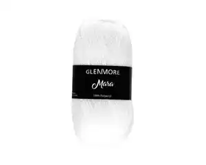 GLENMORE Mara Garn 50g weiß