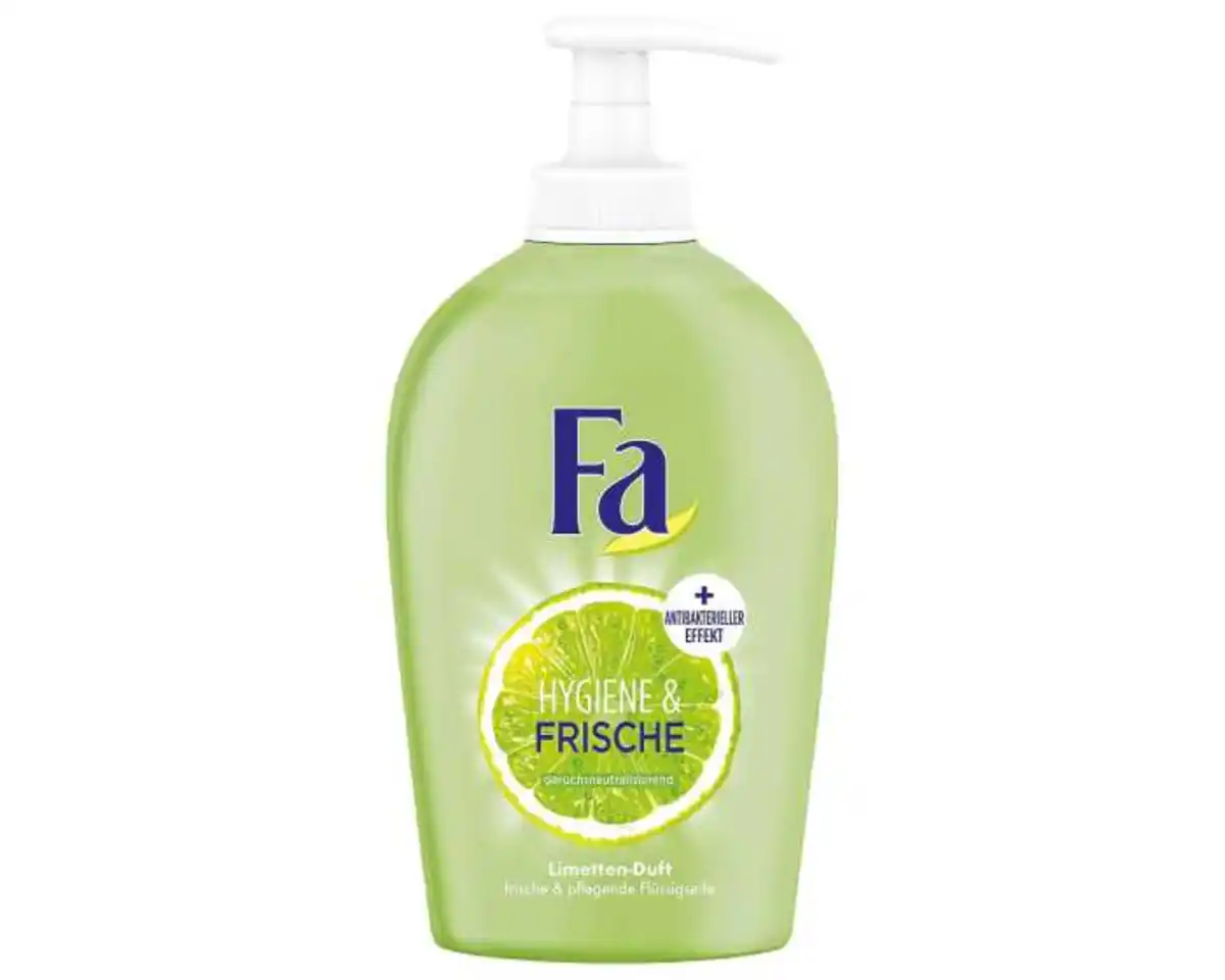Bild 1 von Fa Flüssigseife Cremeseife Hygiene & Frische Limetten-Duft 250 ml