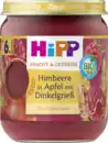 Bild 1 von HiPP Bio Frucht & Getreide Himbeere in Apfel mit Dinkelgrieß, 160 g