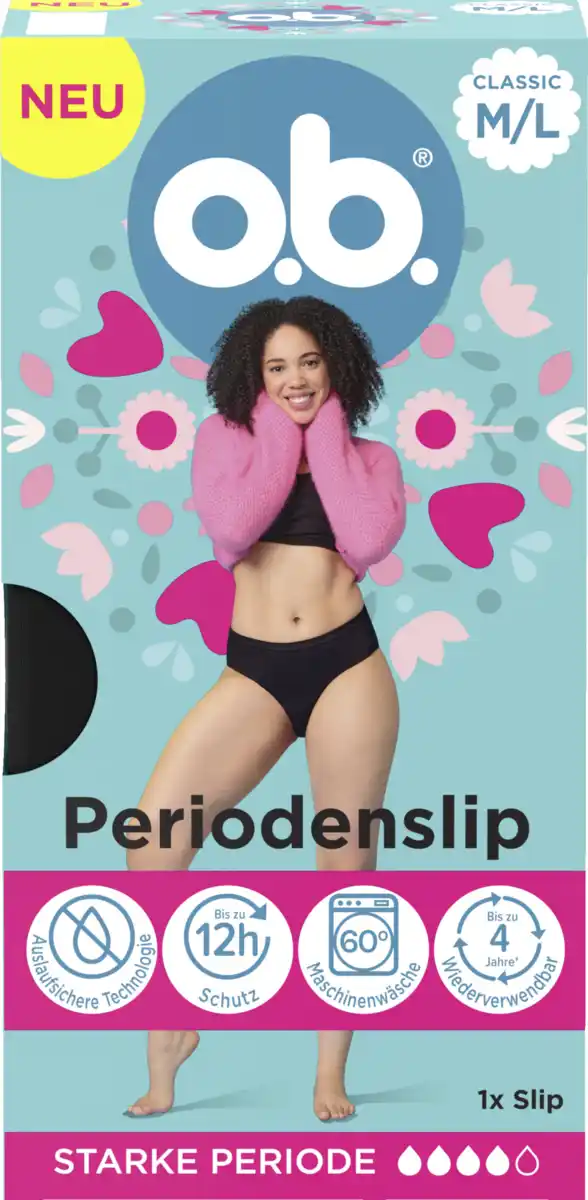 Bild 1 von o.b. Periodenslip Größe M/L