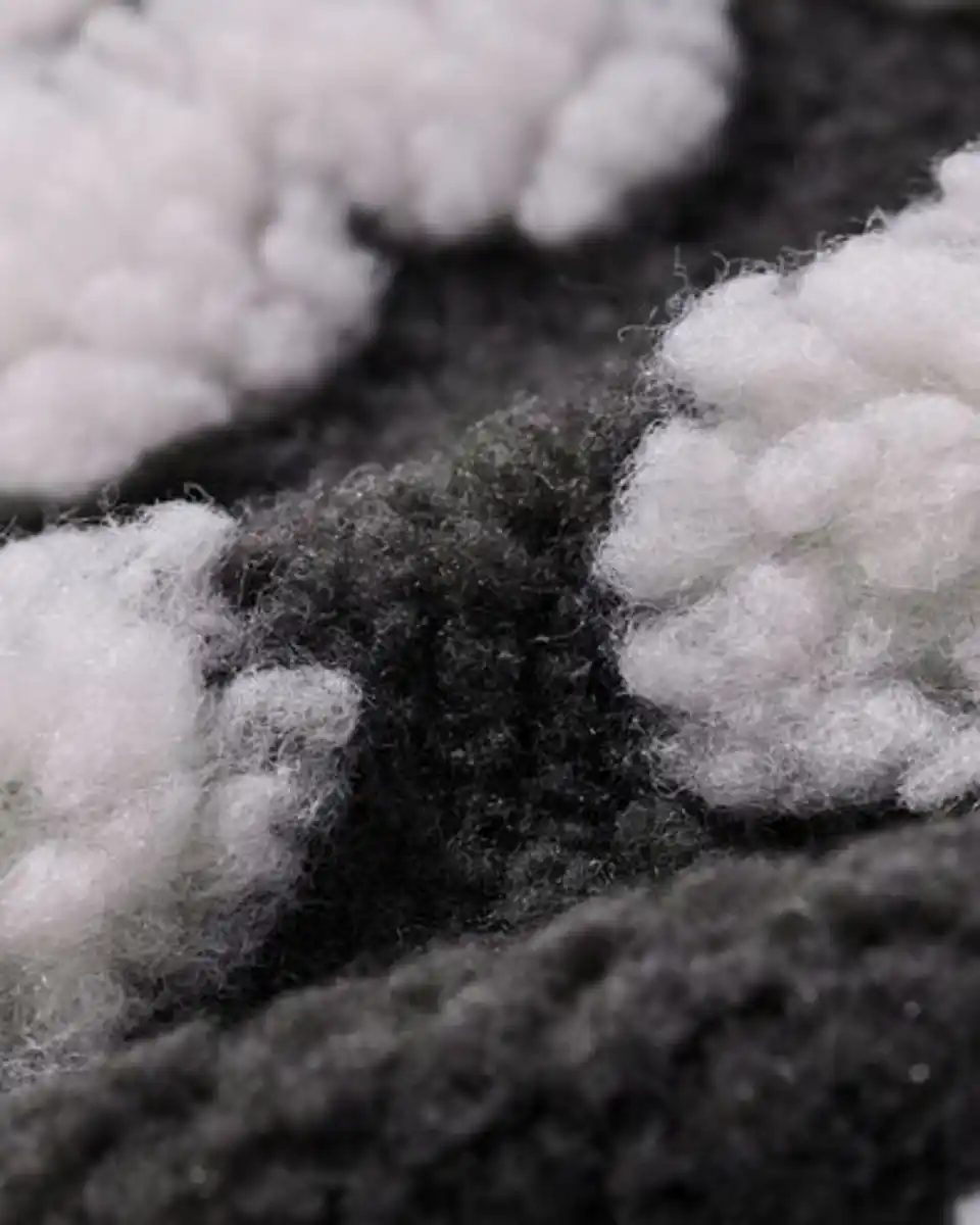 Bild 4 von Kinderweste mit Blumenmuster schwarz