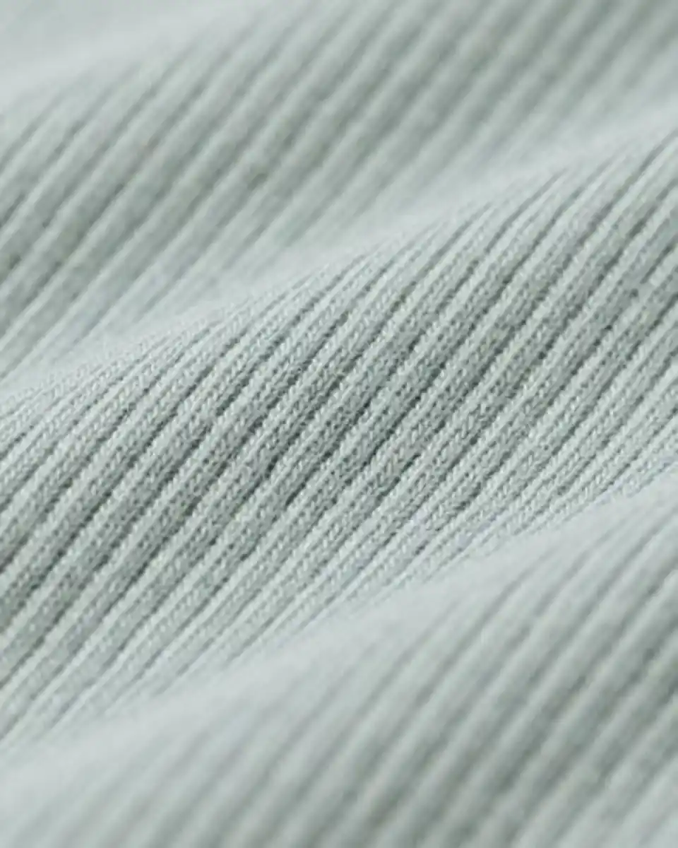 Bild 2 von größenflexibler Newborn-Wickelbody, Feinripp, mit Bambus/Elasthan grün