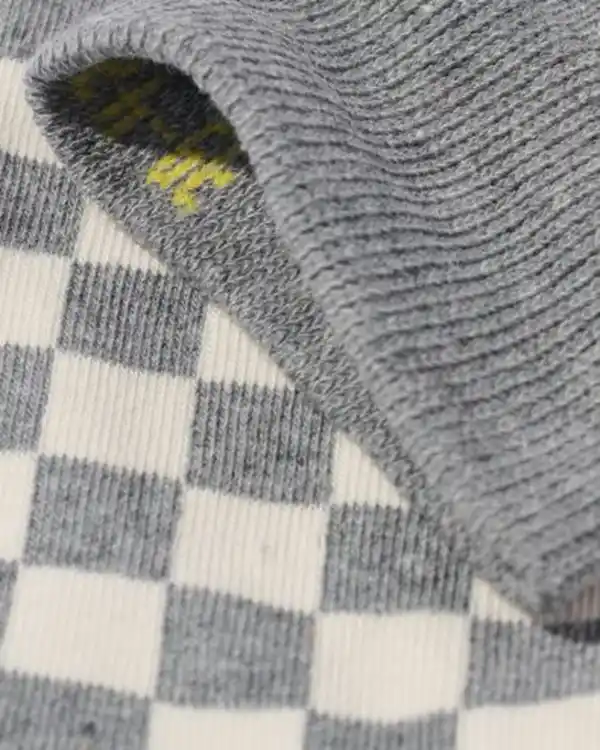 Bild 3 von 5er-Pack Herren-Socken, mit Baumwollanteil, Karo hellblau
