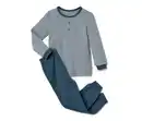 Bild 1 von Kinder-Interlock-Pyjama, blau