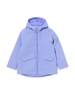 Kinder-Jacke mit Kapuze violett