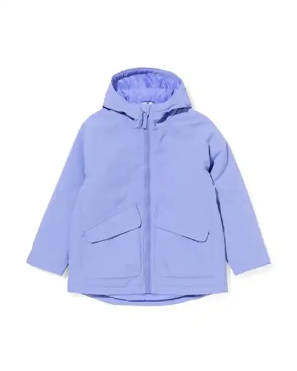 Bild 2 von Kinder-Jacke mit Kapuze violett