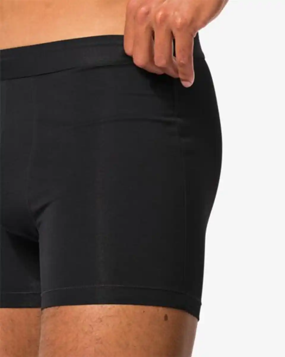 Bild 4 von 2er-Pack Herren-Boxershorts, lang, Real Lasting Cotton schwarz