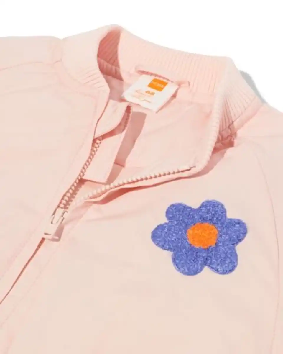 Bild 3 von Babyjacke, Blumen pfirsich
