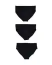 Bild 1 von 3er-Pack Herren-Slips schwarz