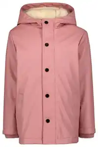 Kinder-Jacke mit Kapuze rosa