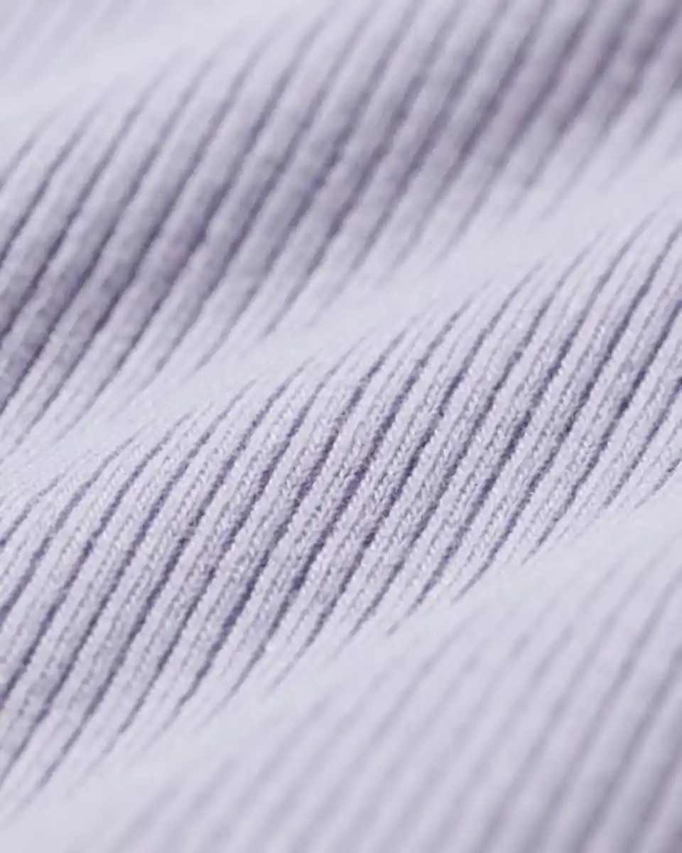 Bild 2 von größenflexibler Newborn-Wickelbody, Feinripp, mit Bambus/Elasthan violett