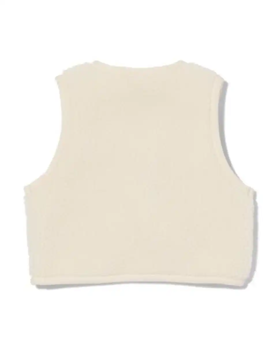Bild 3 von Baby-Weste, Teddyplüsch ecru