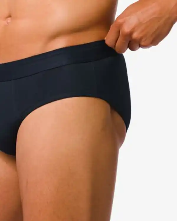 Bild 4 von 2er-Pack Herren-Slips, Real Lasting Cotton dunkelblau