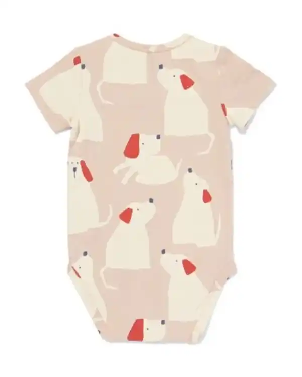 Bild 3 von Strampler Baumwolle mit Stretch beige