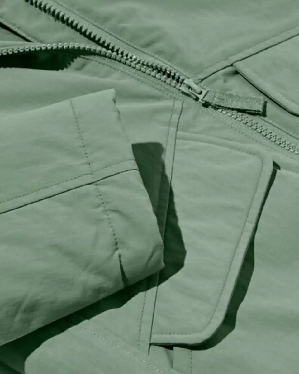 Bild 3 von Kinderjacke, wattiert dunkelgrün