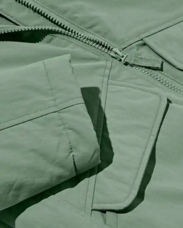 Bild 3 von Kinderjacke, wattiert dunkelgrün