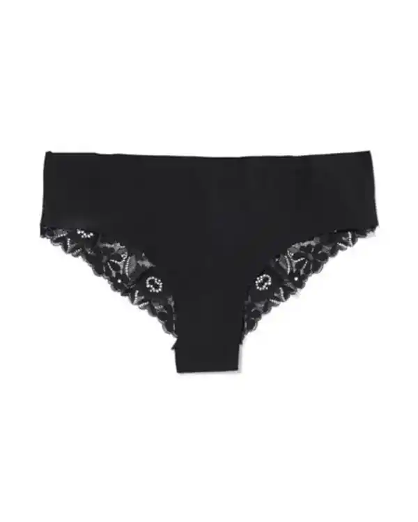 Bild 2 von Damen-Brazilian, Mikrofaser, Spitze schwarz