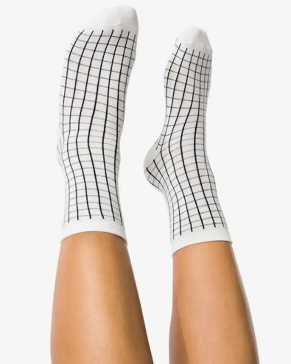 Bild 3 von Damensocken mit Baumwolle-Dessin – 5 Paar schwarz