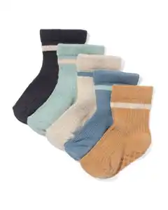 Babysocken aus Bambus – 5 Paar braun