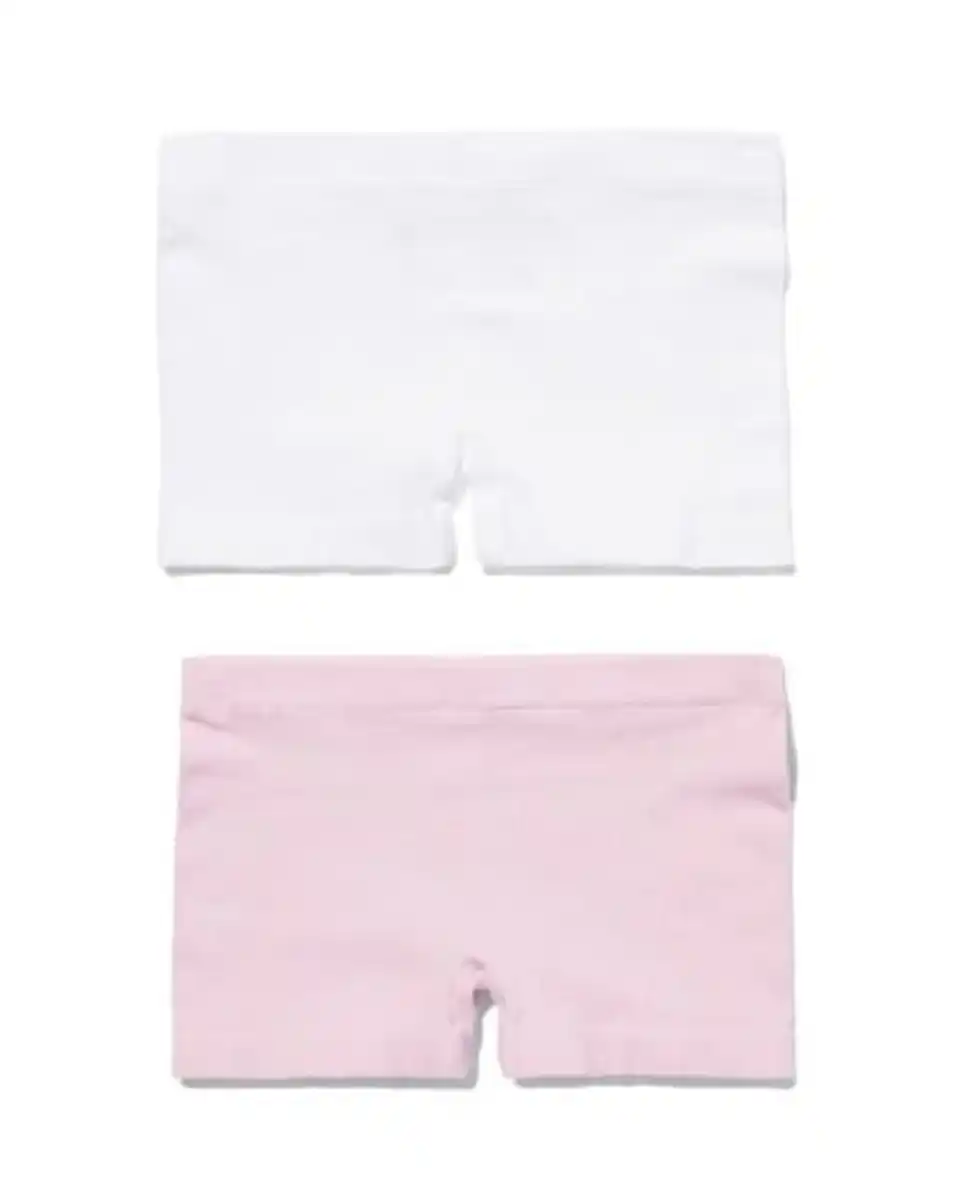 Bild 1 von 2er-Pack Kinder-Boxershorts, nahtlos, gerippt helllila