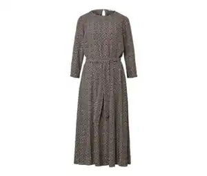 Bedrucktes Webkleid