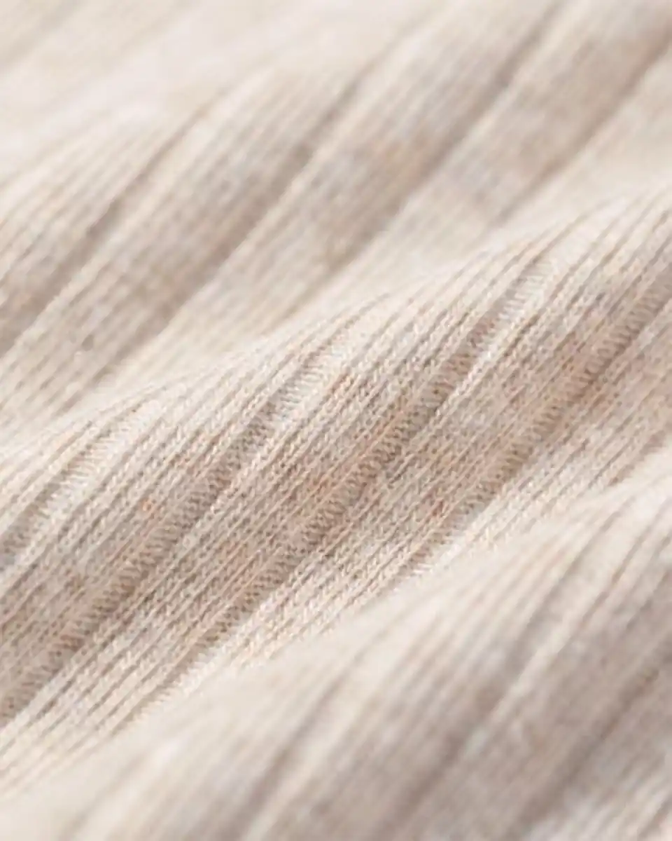 Bild 4 von Gerippte Strampler zum Mitwachsen Bambus mit Stretch – 2 Stück beige