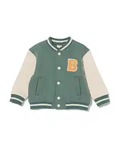 Baby Baseballjacke grün