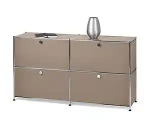 Sideboard Metall »CN3« mit 4 Klappenfächern