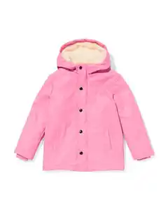 Kinder-Jacke mit Kapuze rosa