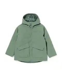 Kinderjacke, wattiert dunkelgrün