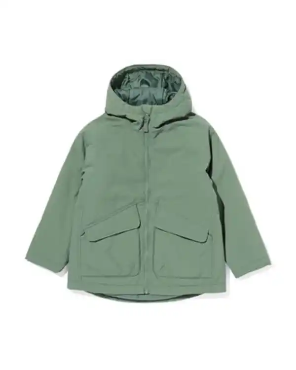Bild 2 von Kinderjacke, wattiert dunkelgrün