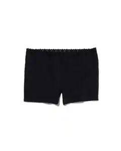 Damen-Boxershorts, nahtlos schwarz