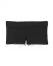 Bild 2 von Nahtlose Damen-Boxershorts, gerippt schwarz