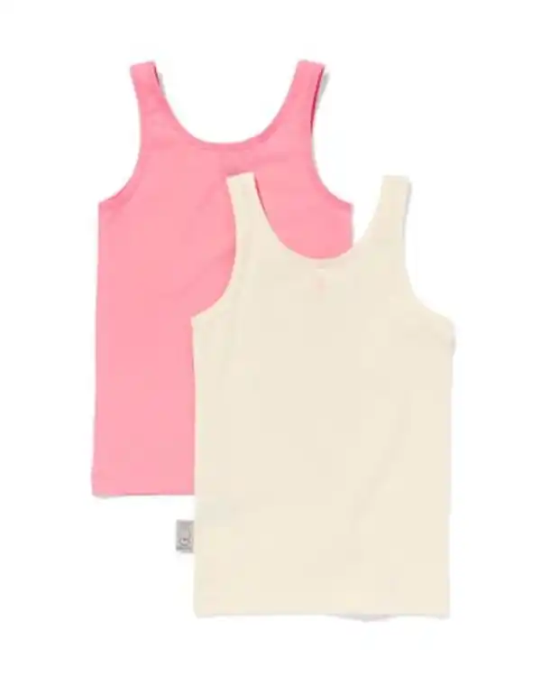Bild 4 von Miffy-Kinder-Unterhemden Stretch-Baumwolle – 2 Stück rosa