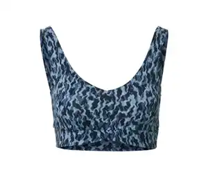 Sport-Bustier, Alloverprint