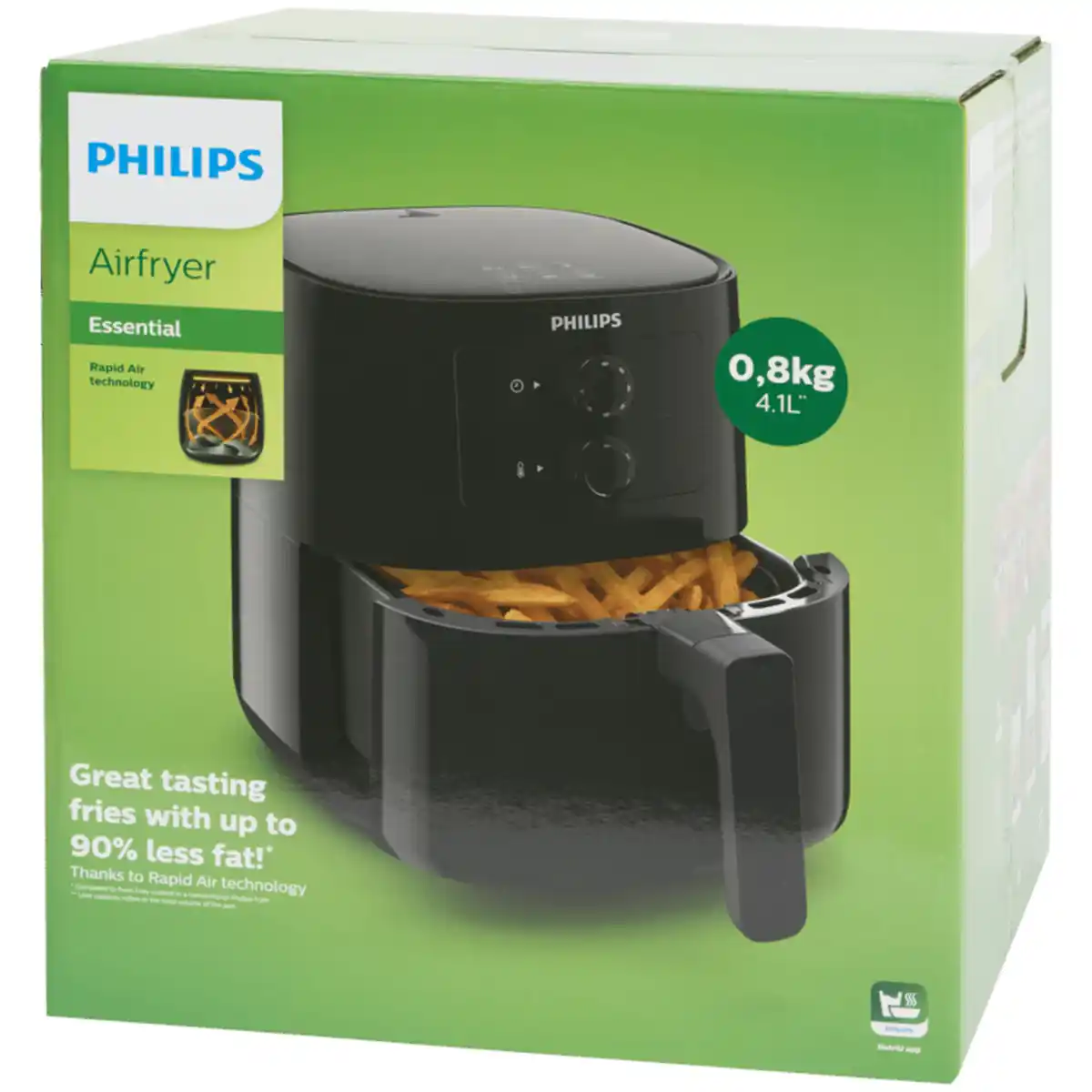 Bild 1 von Philips Heißluftfritteuse