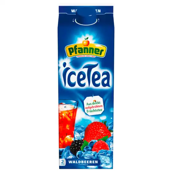 Bild 1 von Pfanner Ice Tea Waldbeere 2l