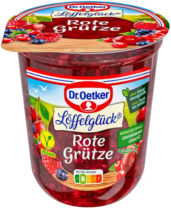 Bild 1 von DR. OETKER Fruchtgrütze, 400-g-Becher